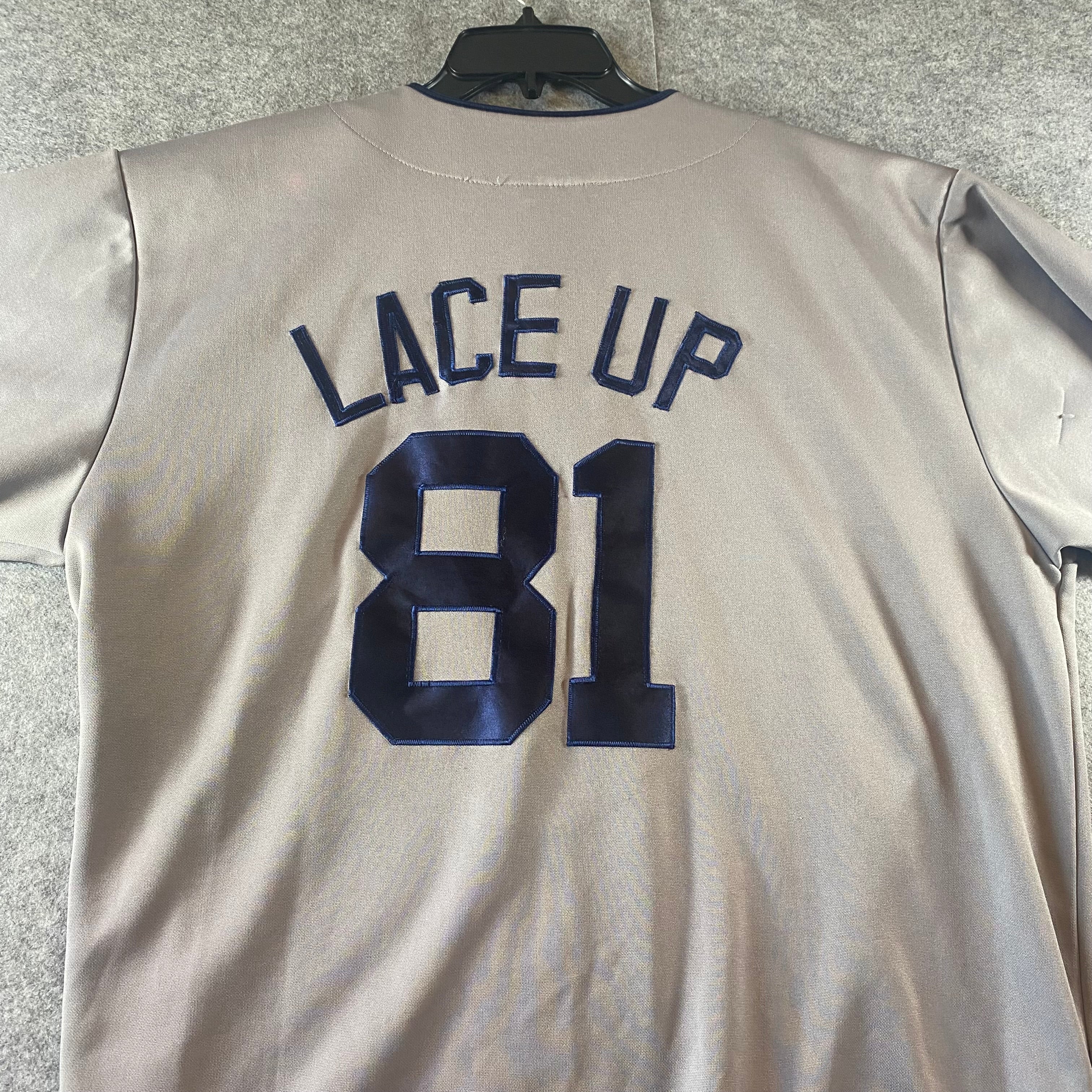 Cleveland baseball jersey custom size L