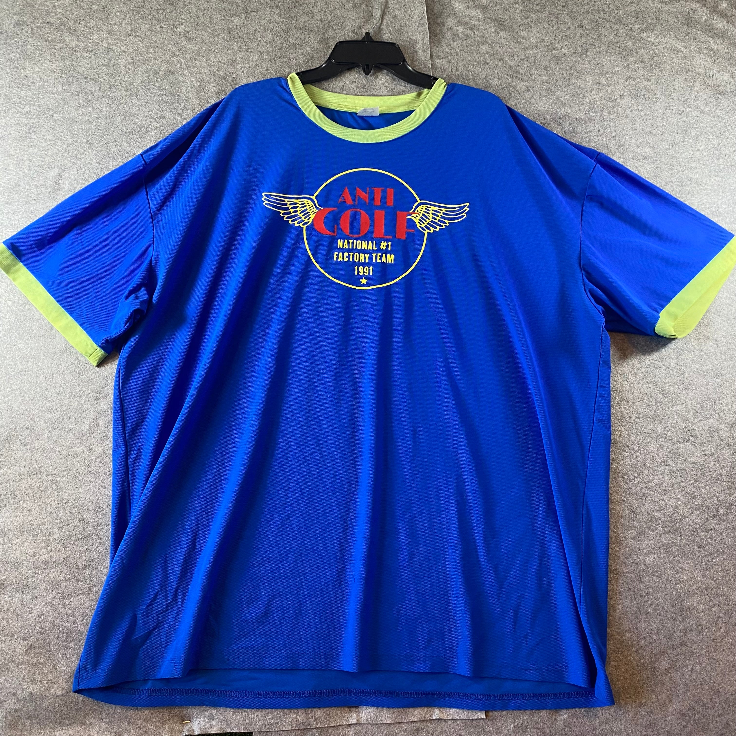 ANTI GOLF RINGER JERSEY SIZE XXL