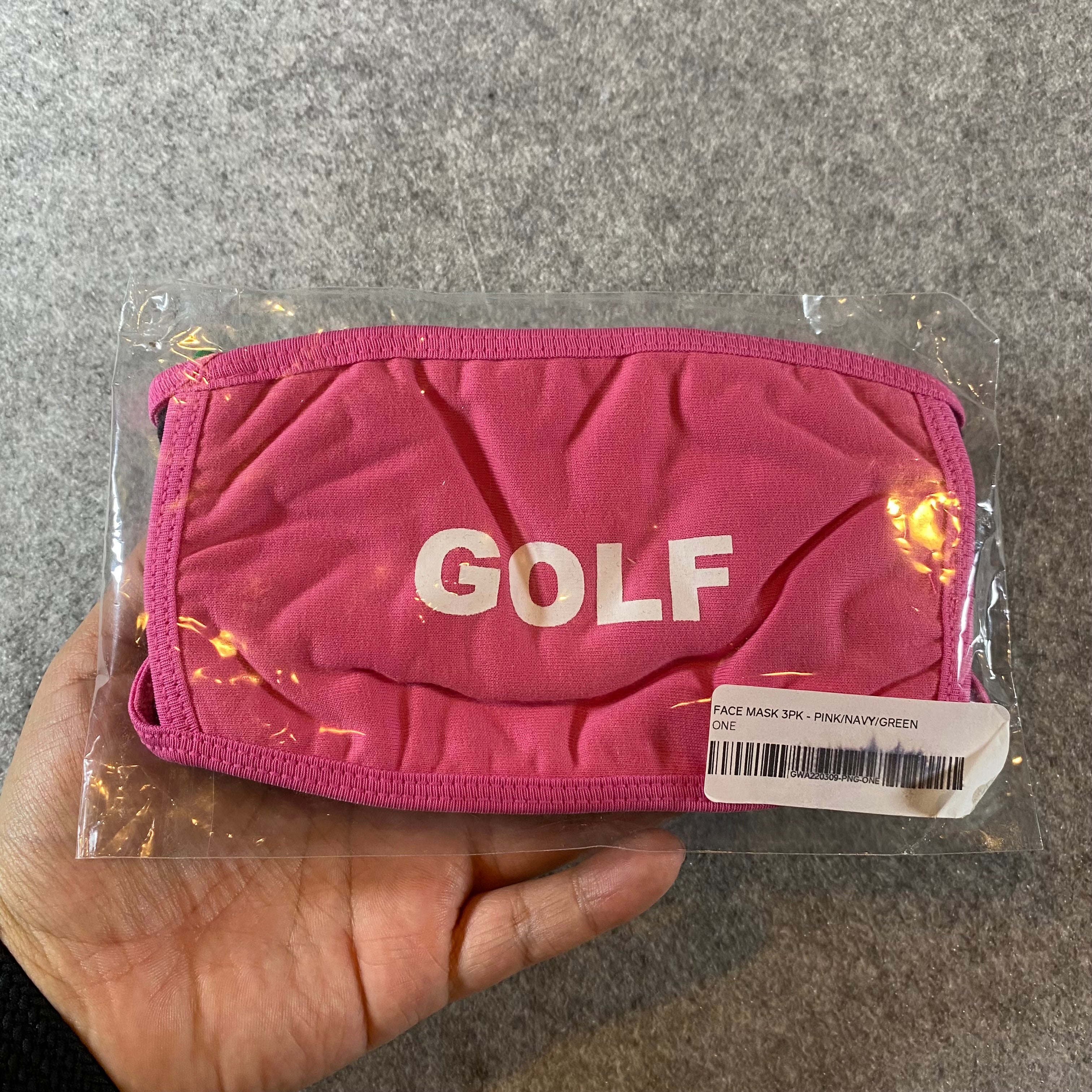 3 PACK GOLF MASKS