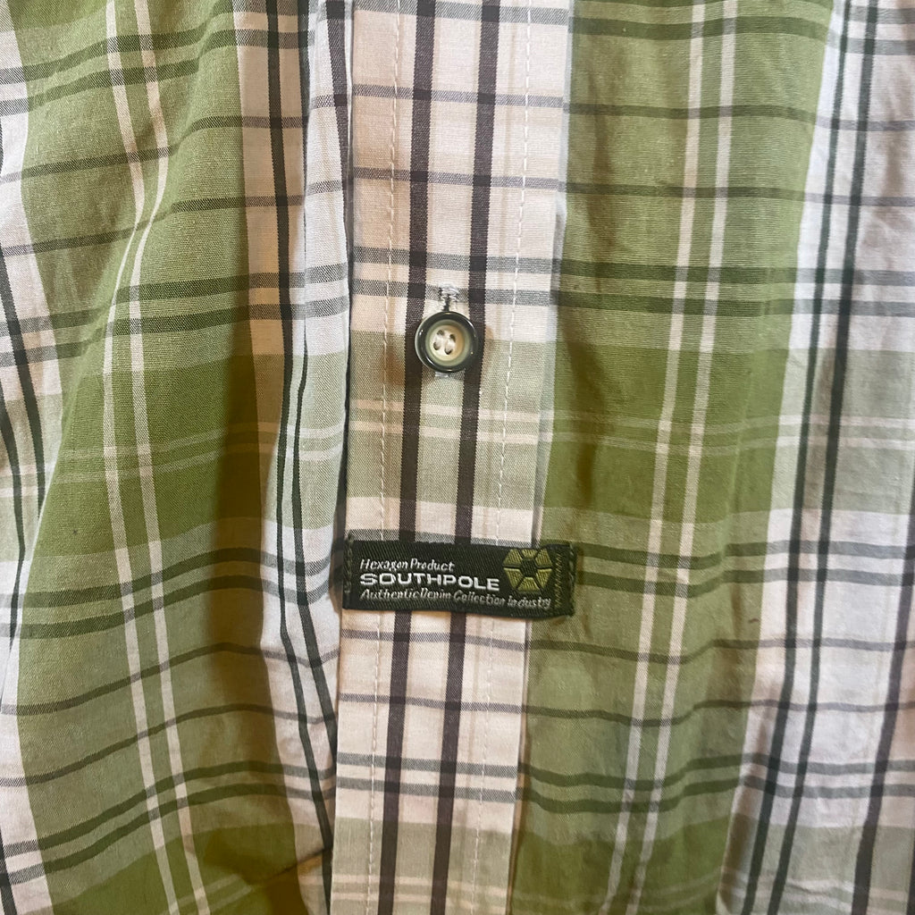 SOUTH POLE BUTTON UP SIZE XXL