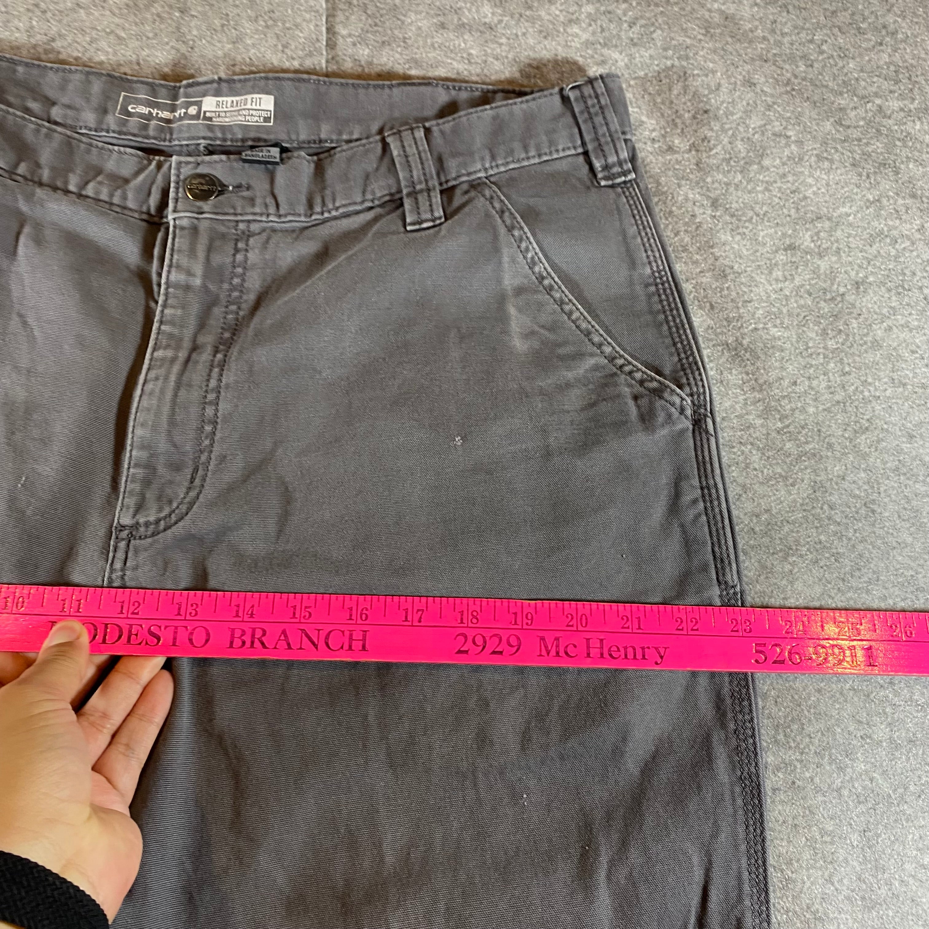 Carhartt grey carpenter pants  38x30