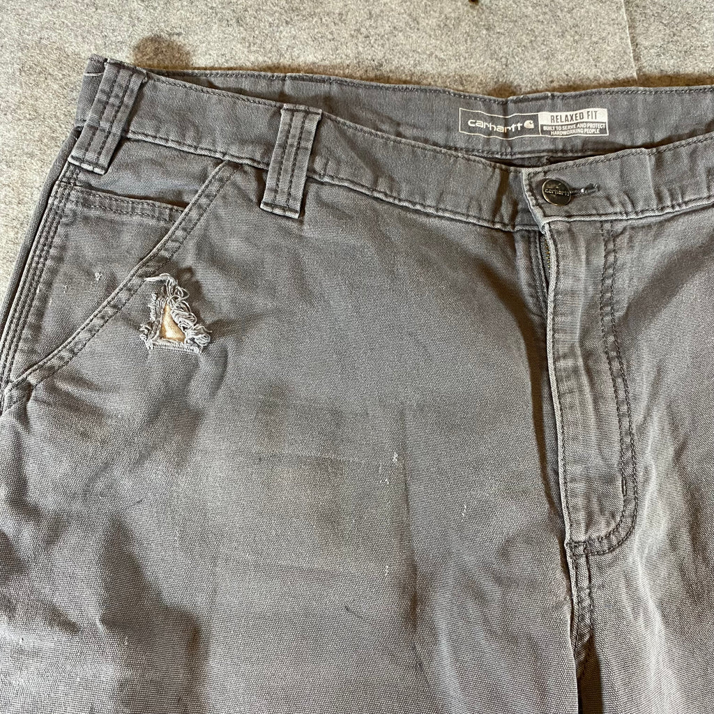 Carhartt grey carpenter pants  38x30
