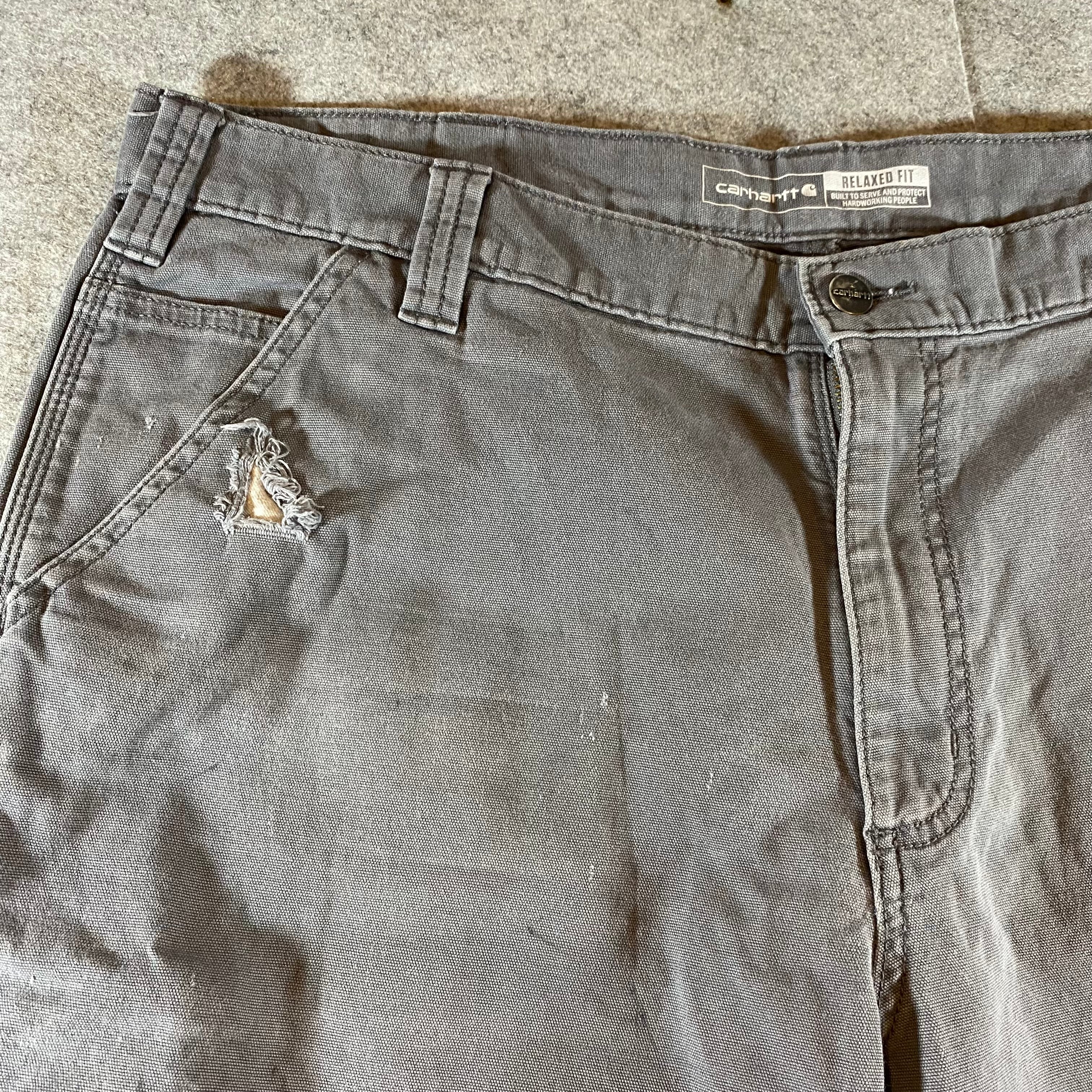 Carhartt grey carpenter pants  38x30