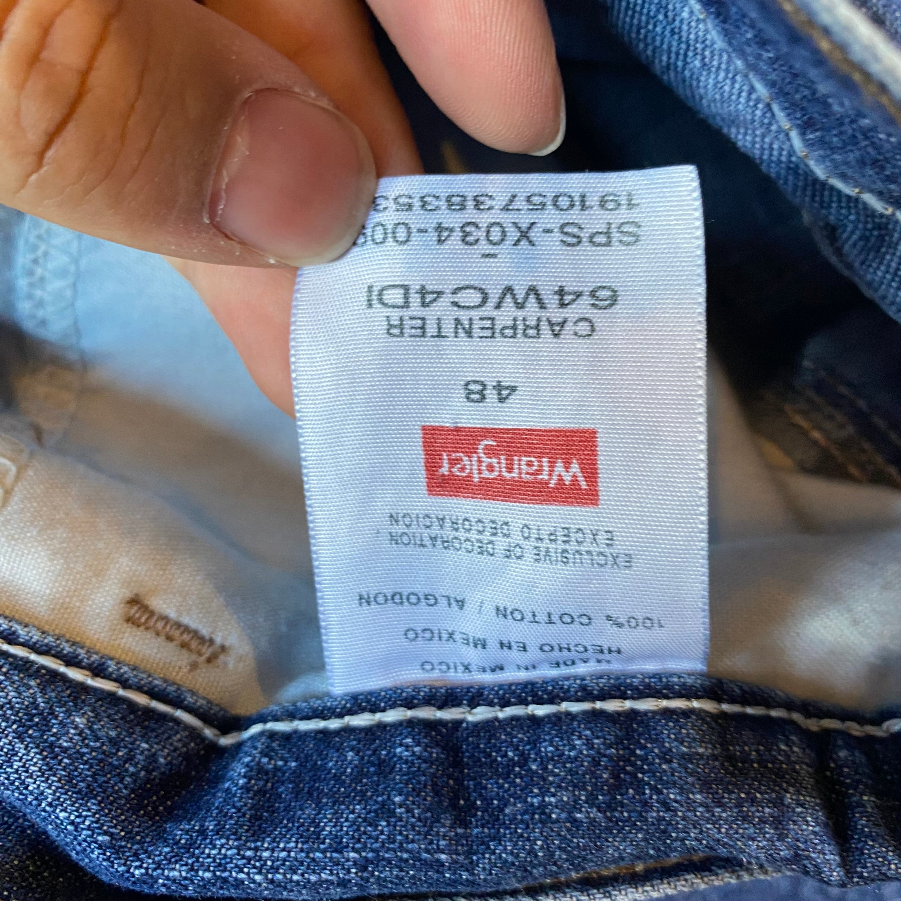 Wrangler Jeans Size 48