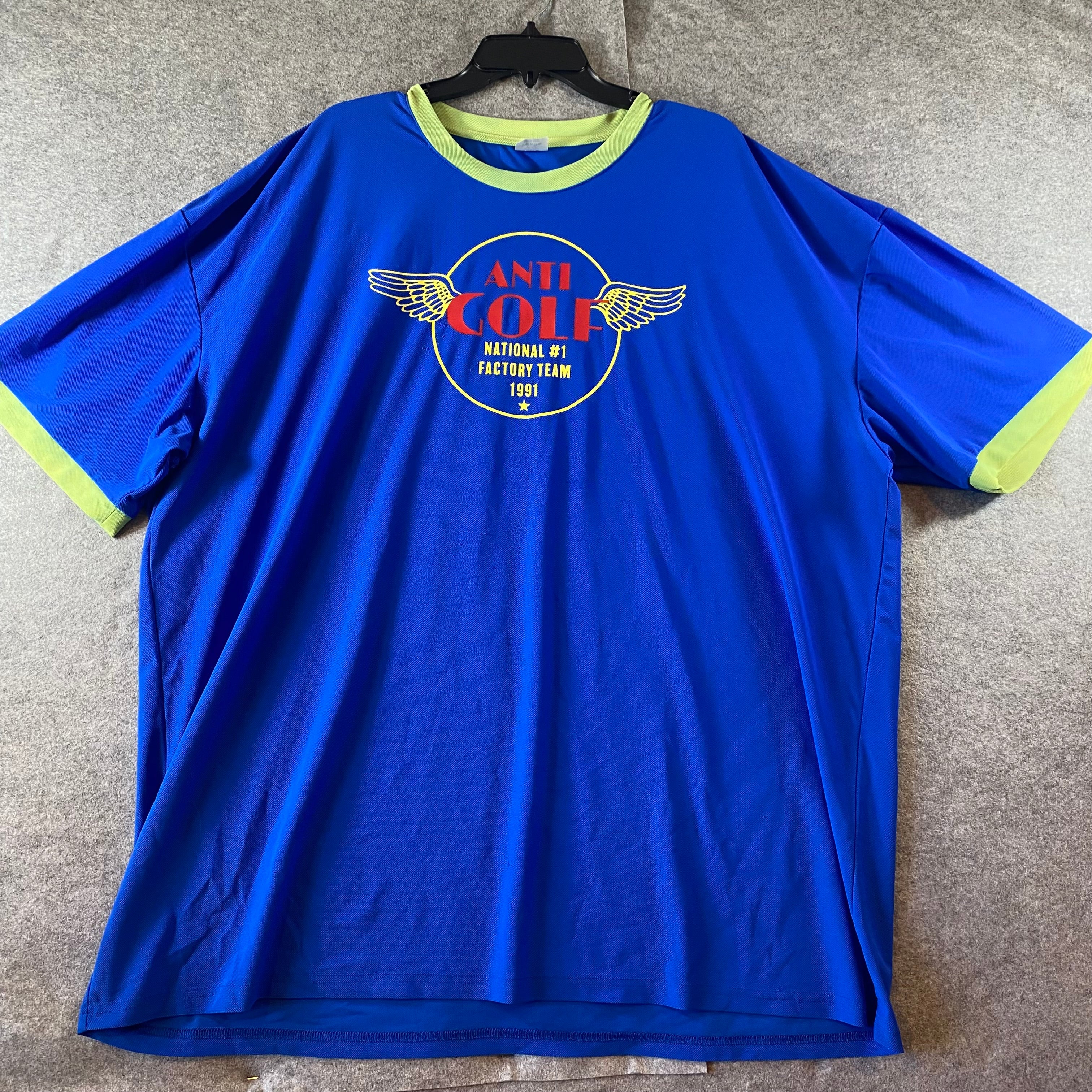 ANTI GOLF RINGER JERSEY SIZE XXL