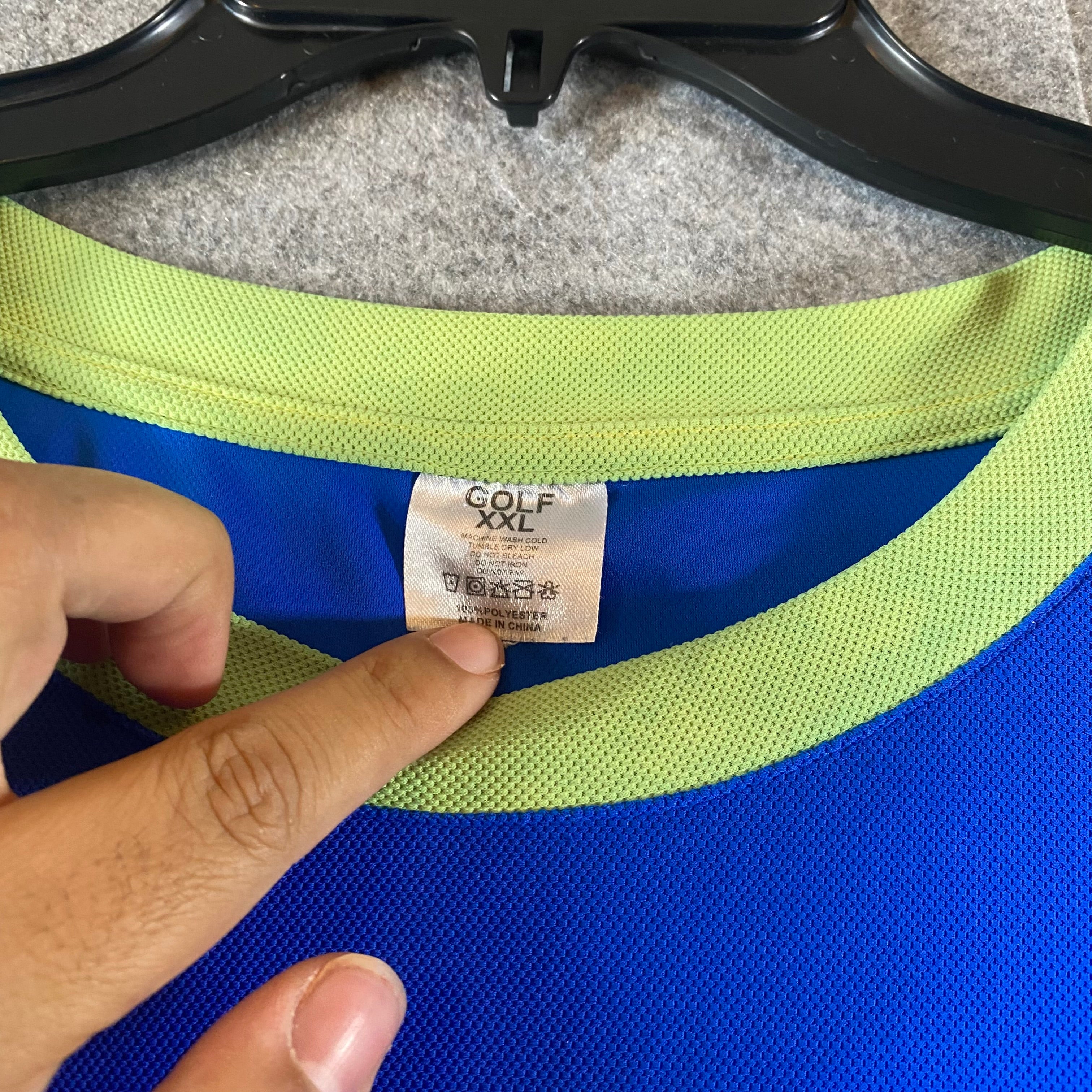 ANTI GOLF RINGER JERSEY SIZE XXL