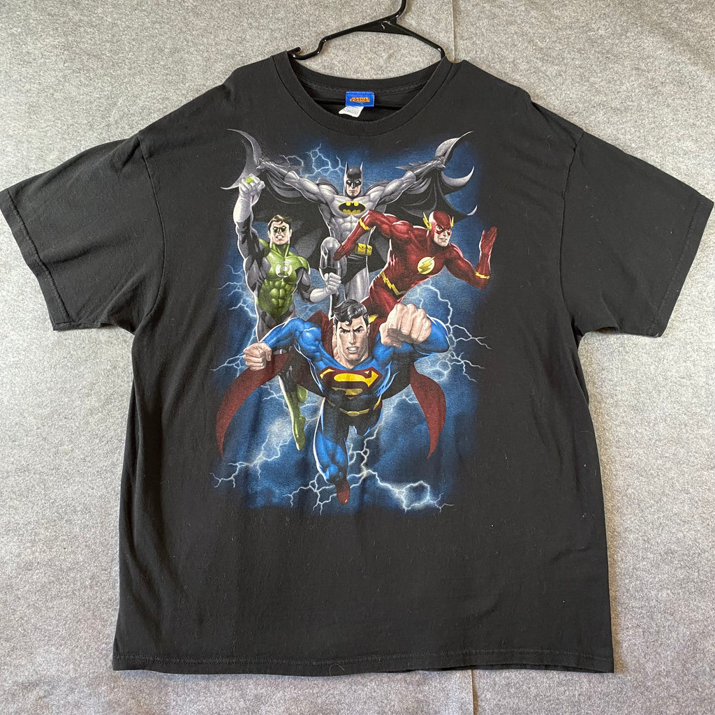 Vintage Justice League Shirt Size XXL