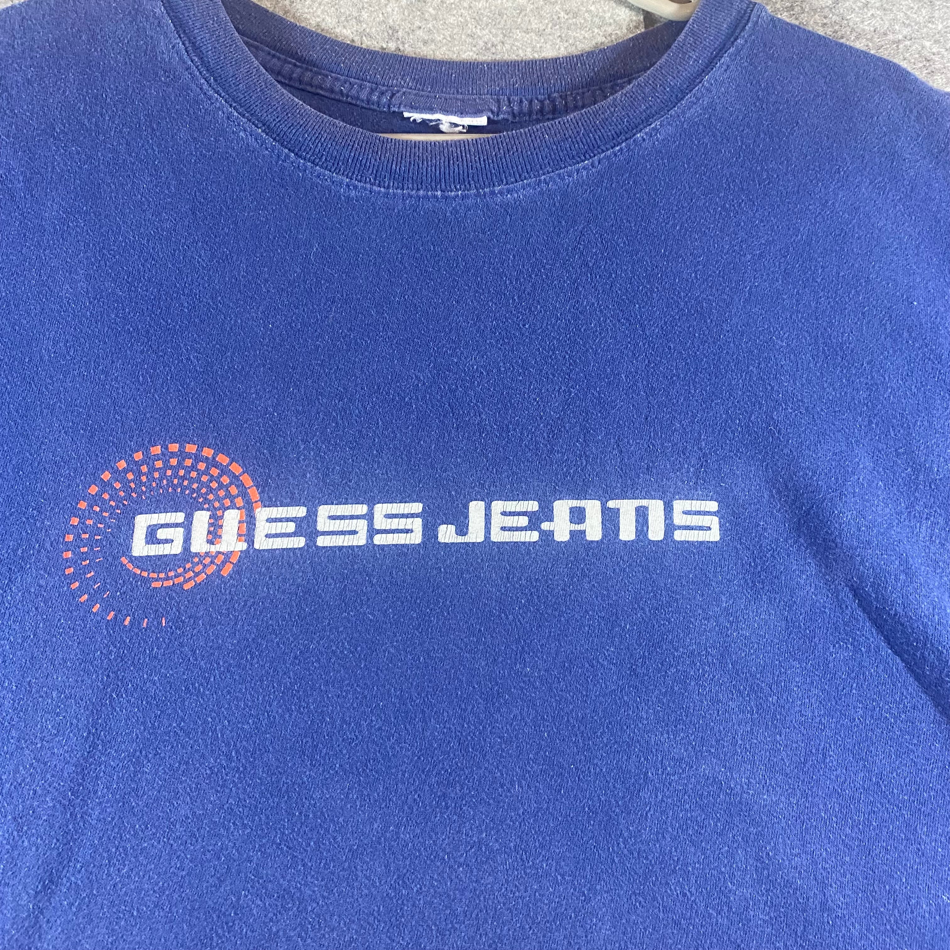 VINTAGE GUESS JEANS TEE SIZE LARGE