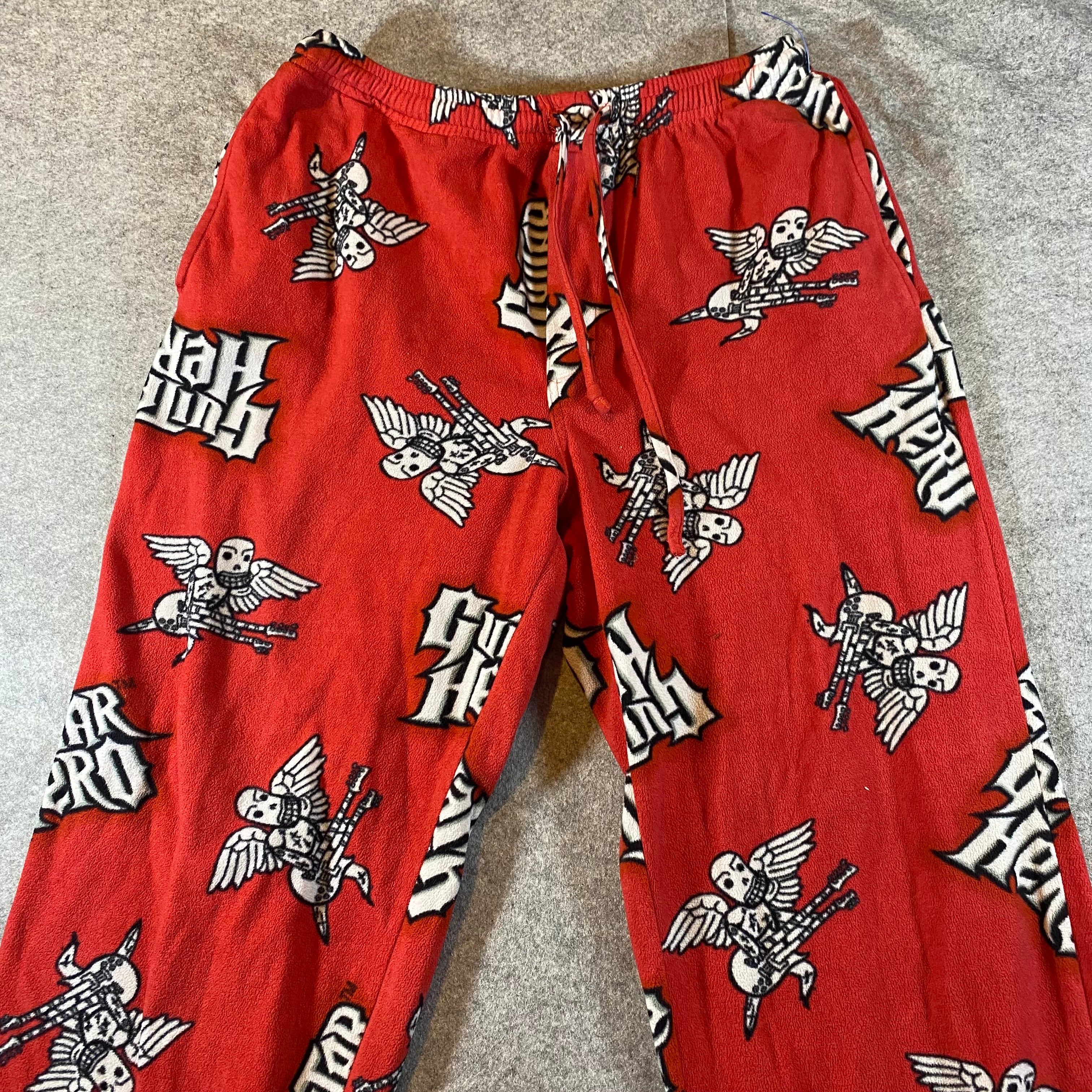 GUITAR HERO PAJAMA BOTTOMS SIZE MEDIUM